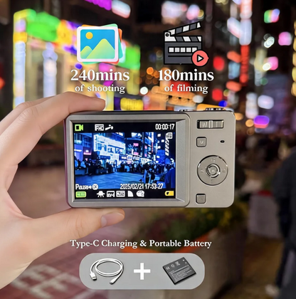 Nostalgic, aesthetic, life bring - sliding digital Camera
