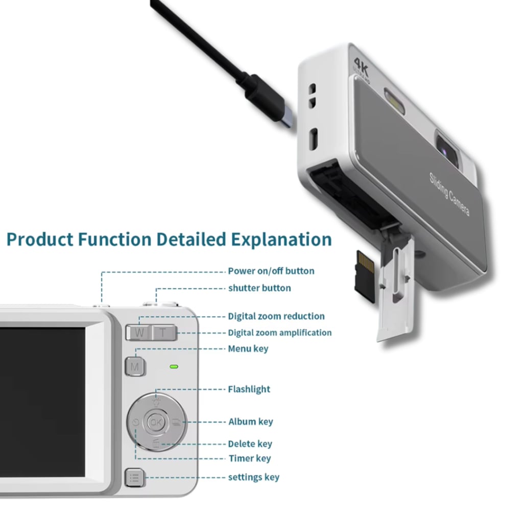 Digivue - sliding digital Camera